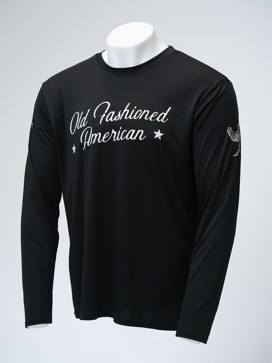 Flag Dry-Fit - Black/White