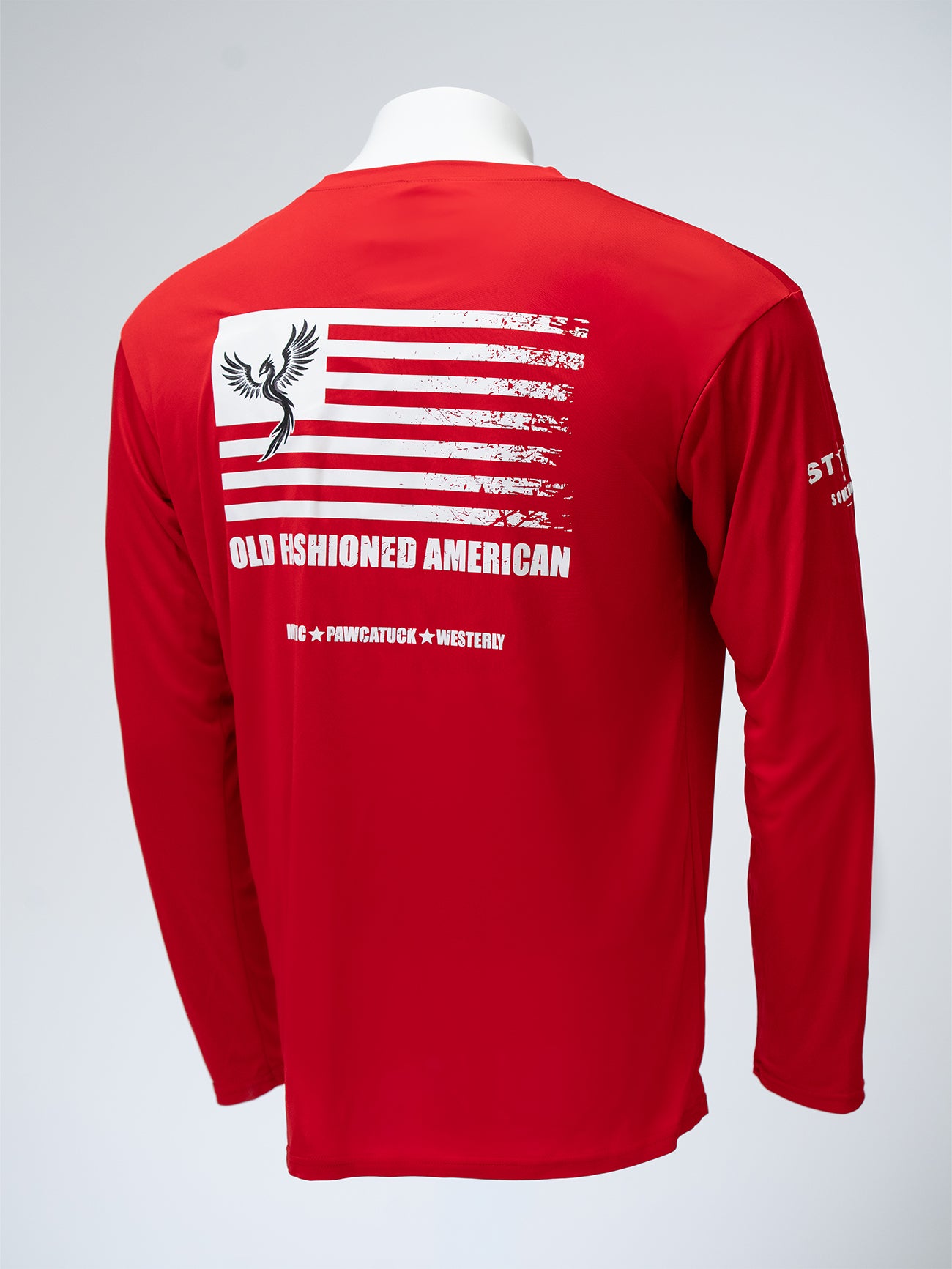 Flag Dry-Fit - Red/White