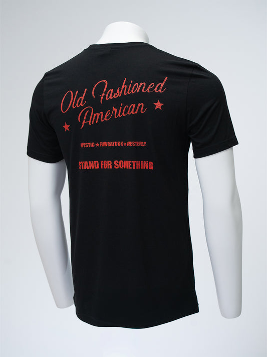 Phoenix Tee (Stand for something) - Black/Red