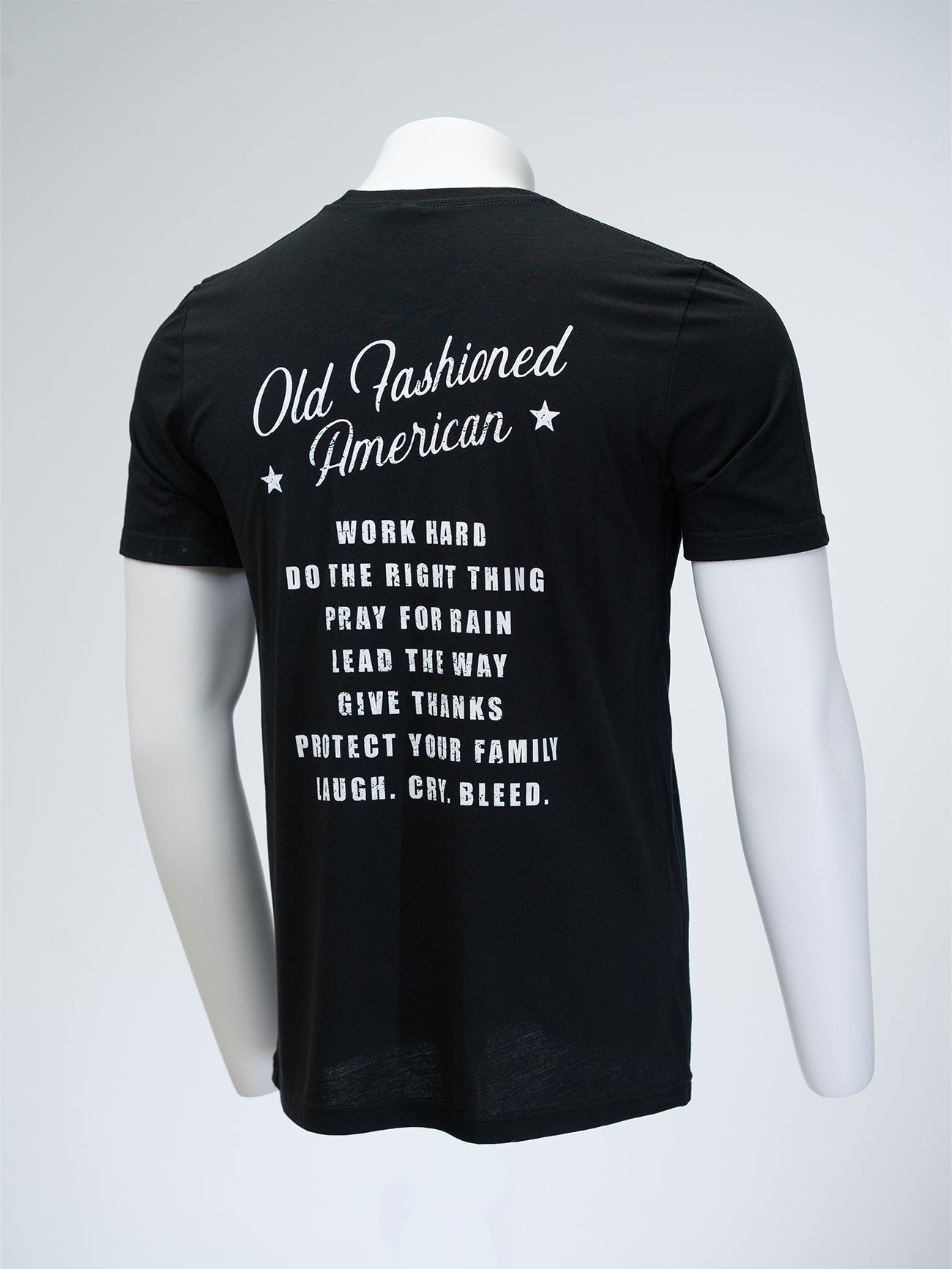 Stand for Something Tee - Black/White
