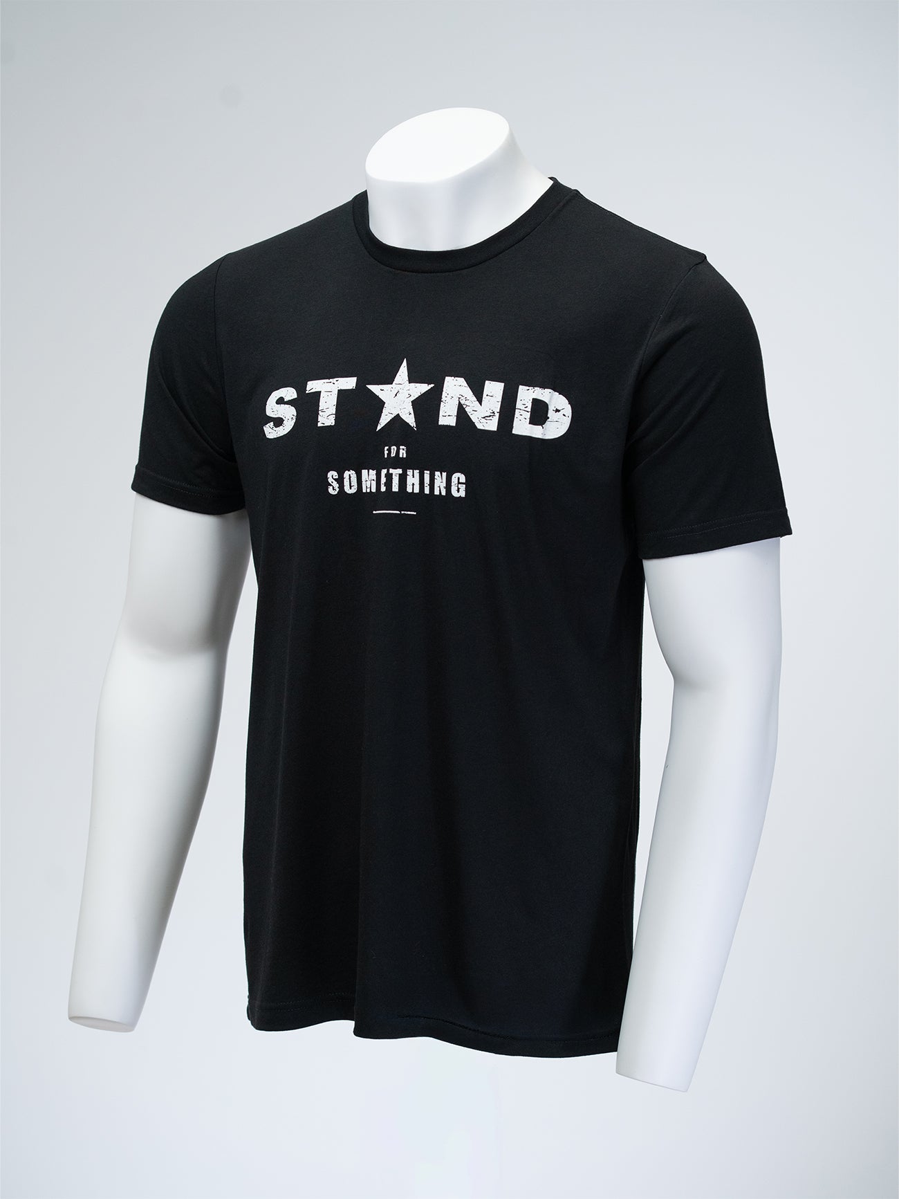 Stand for Something Tee - Black/White