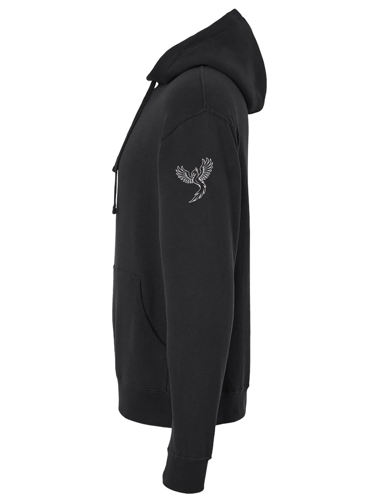 Flag Hoodie - Black/White