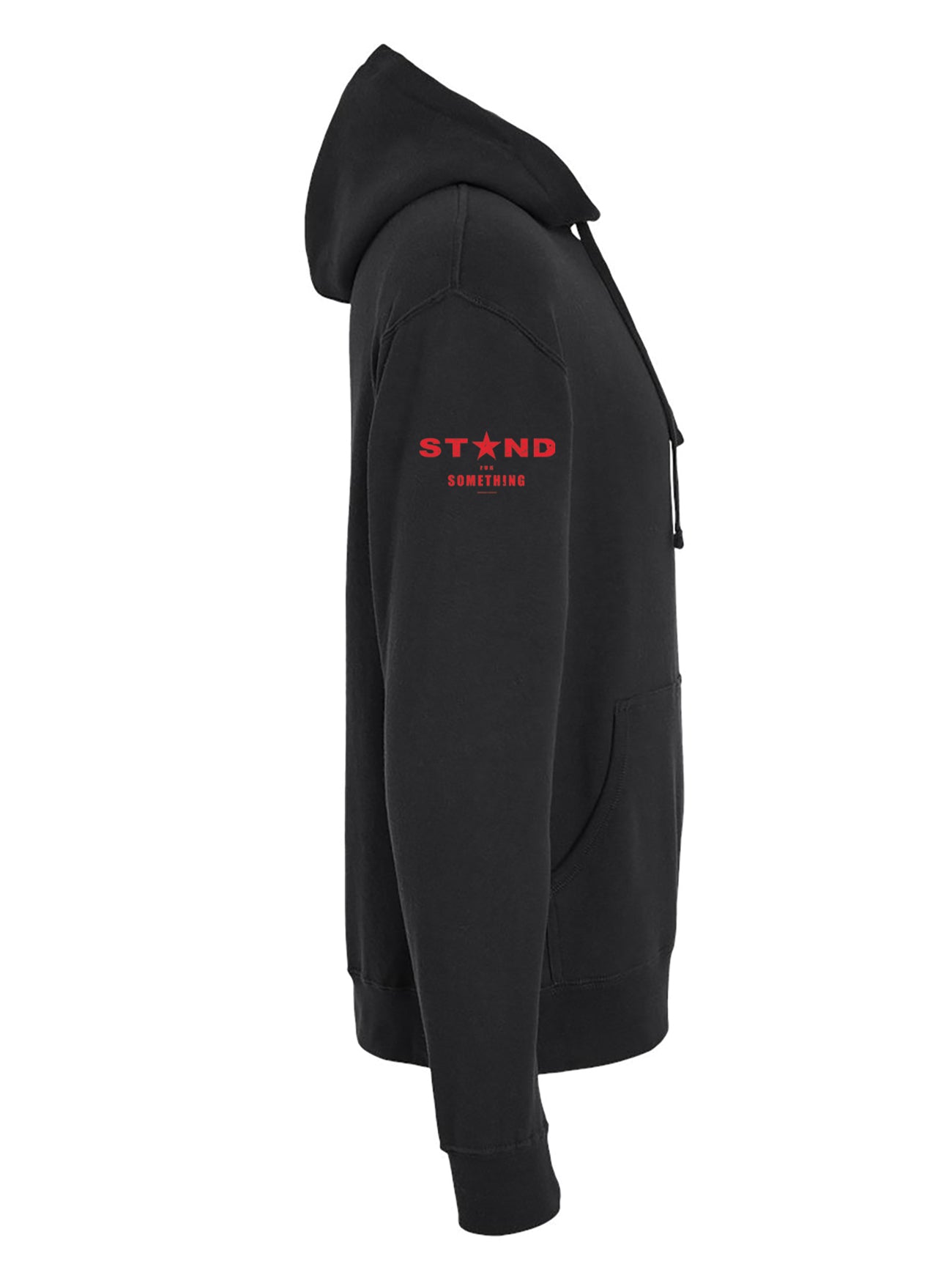 Flag Hoodie - Black/Red